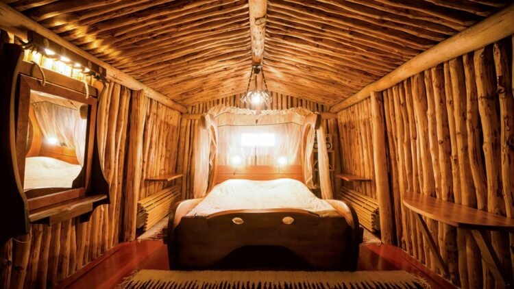cozy warm bedroom-kakslauttanen artic resort