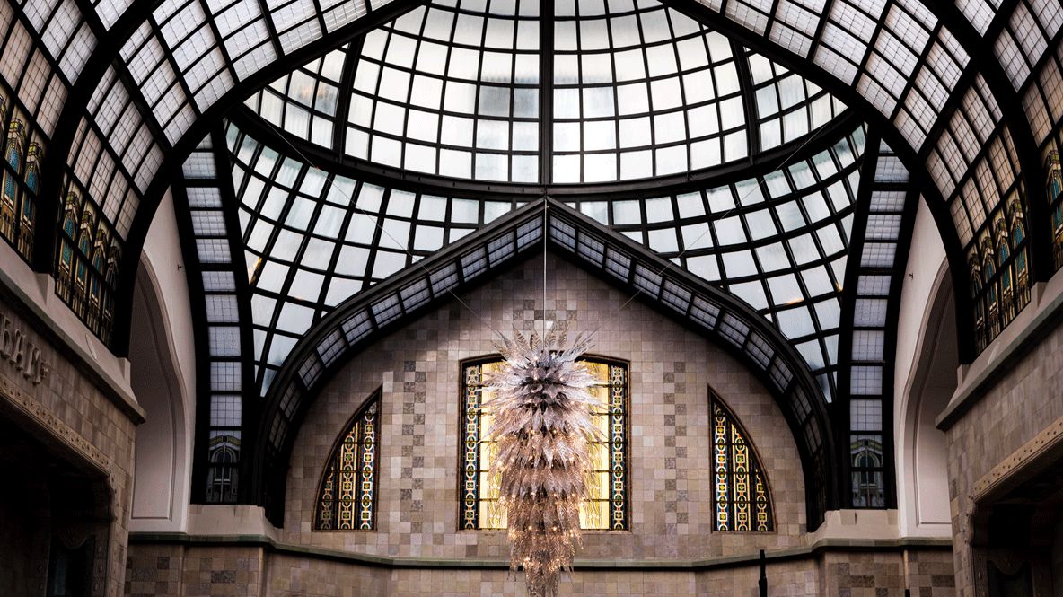 glass dome-four seasons hotel gresham palace budapest