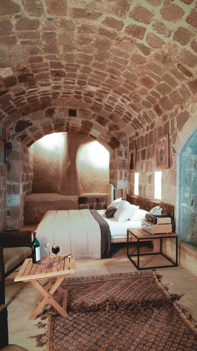 bedroom downstairs-argos in cappadocia turkey
