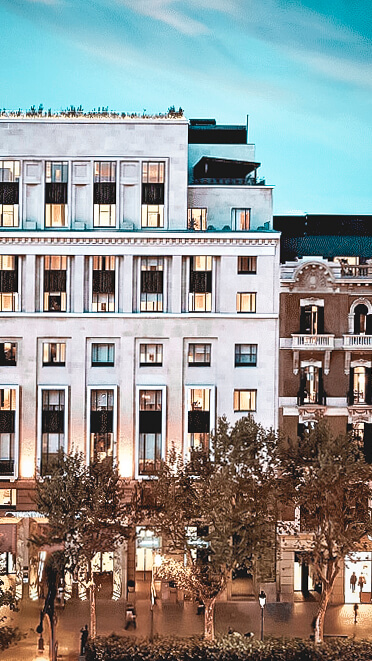 facade overview hotel-mandarin oriental barcelona