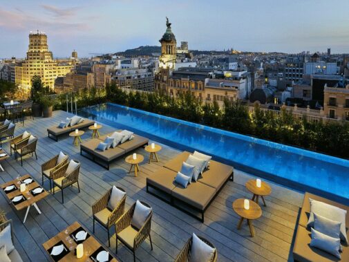 rooftop terrace with pool-mandarin oriental barcelona