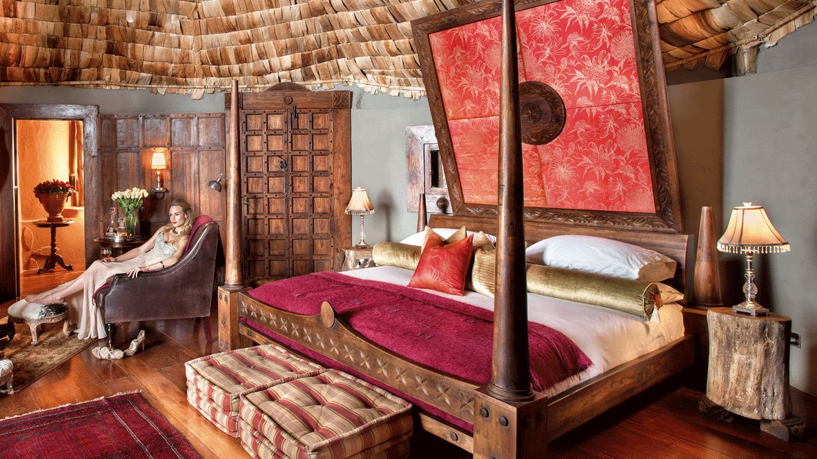 bed hotel-andbeyond ngorongoro crater lodge tanzania