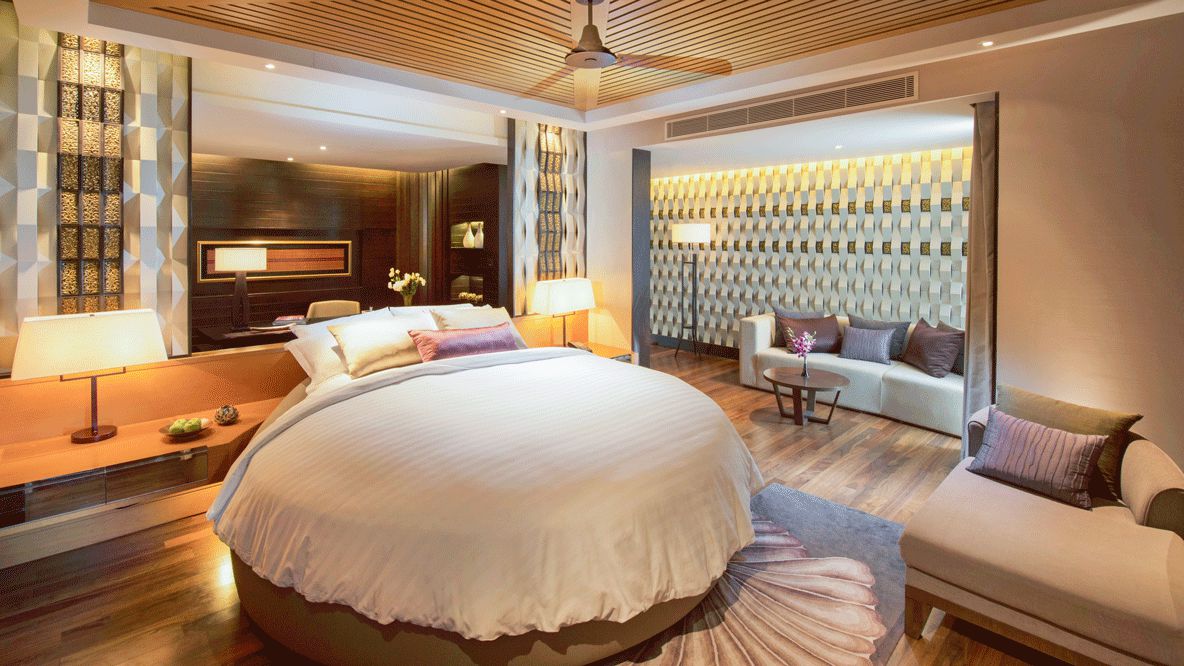 master bedroom-conrad koh samui thailand