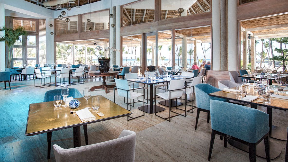 blue restaurant bar-eden roc cap cana dominican republic