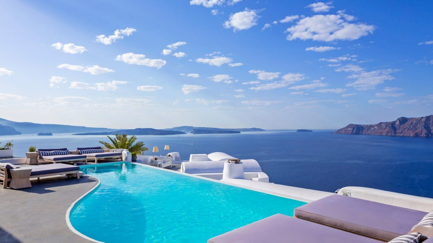 infinity pool-katikies hotel greece
