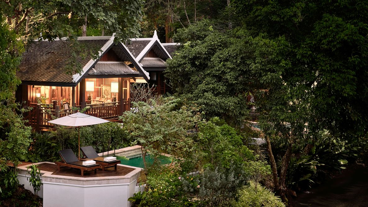 suite with private pool-rosewood luang prabang laos