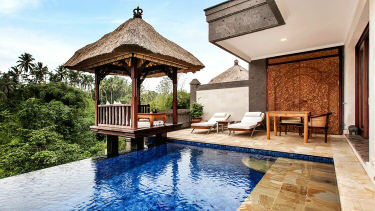 terrace private pool-viceroy bali