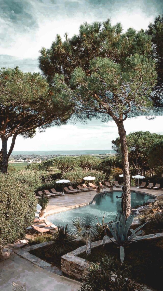 outdoor pool-villa marie saint-tropez