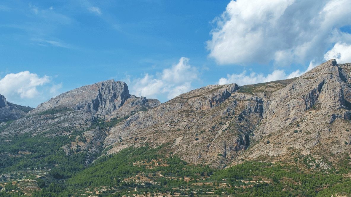 hotels in heaven guadalest vivood location sky clouds meadow mountain stone nature
