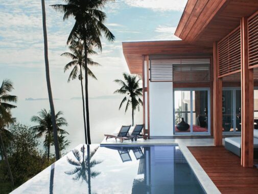 villa with pool-w koh samui thailand