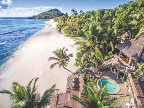 private pool villa-north island seychelles