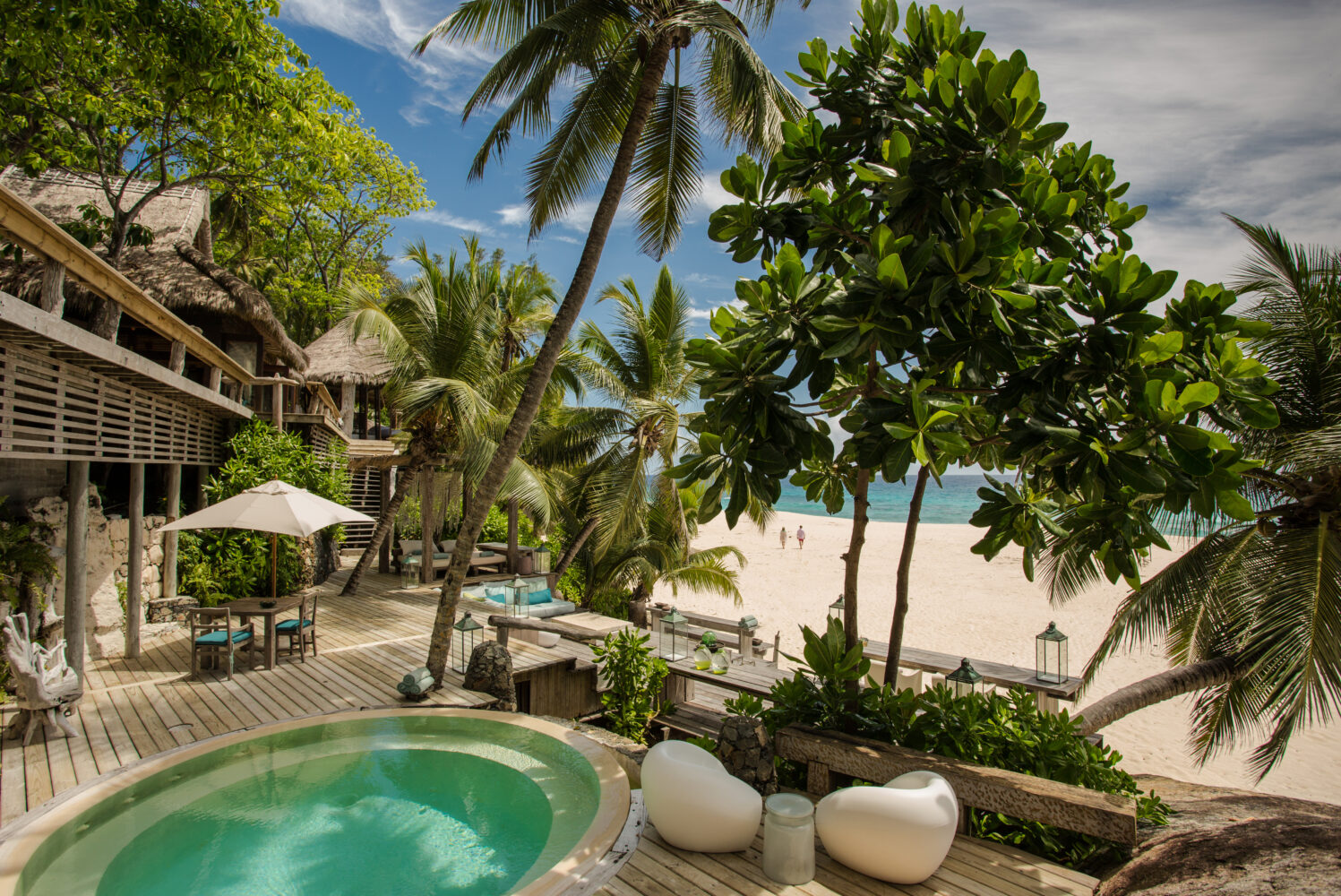 best private beach villa with pool-north island seychelles