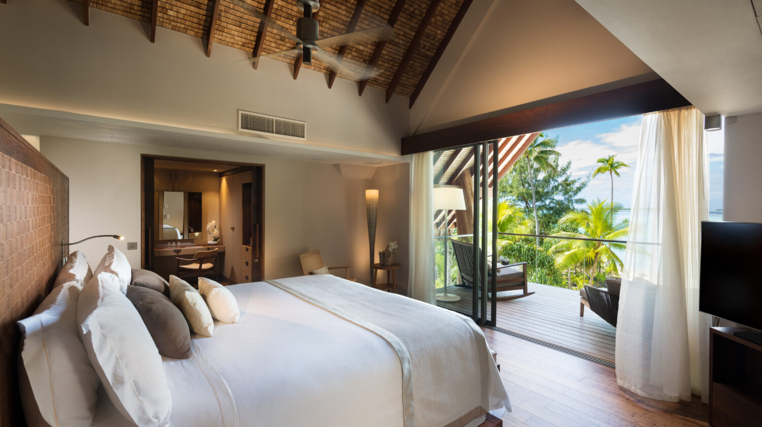bedroom with a view-the brando south pacific