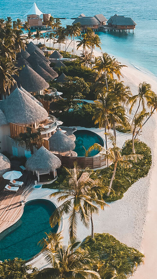 beach villa with pool-the nautilus maldives