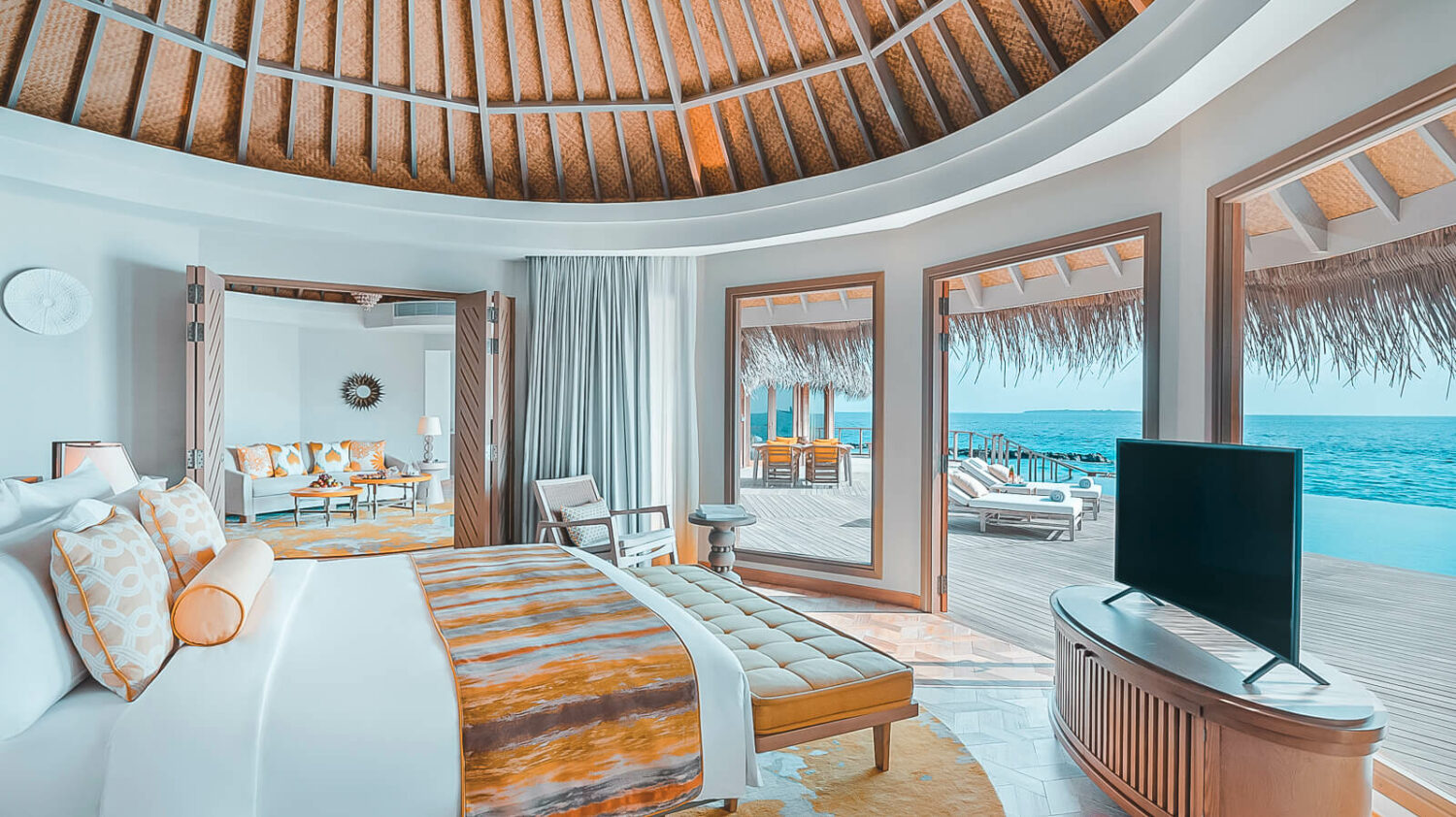 bedroom suite ocean view-the nautilus maldives