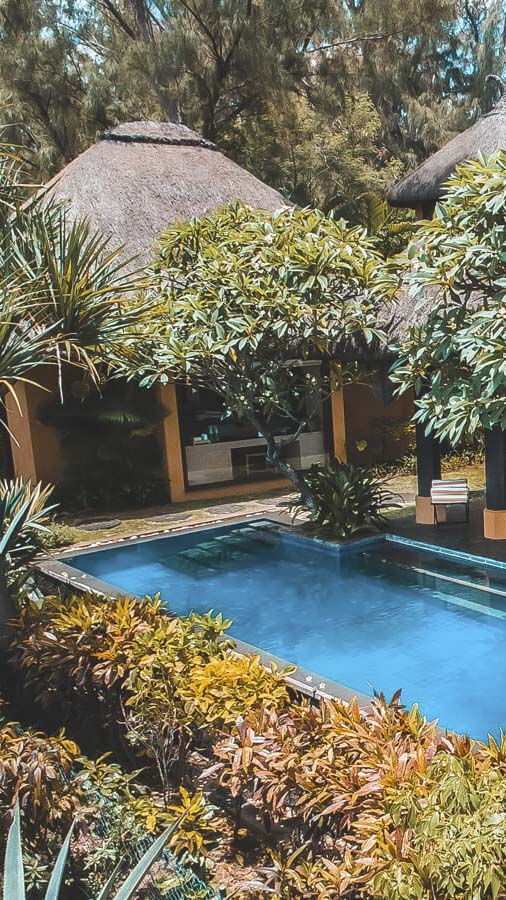 private pool-the oberoi beach resort mauritius