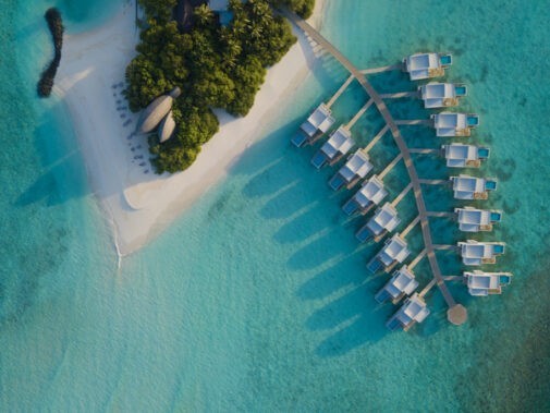 overview private island-dhigali maldives