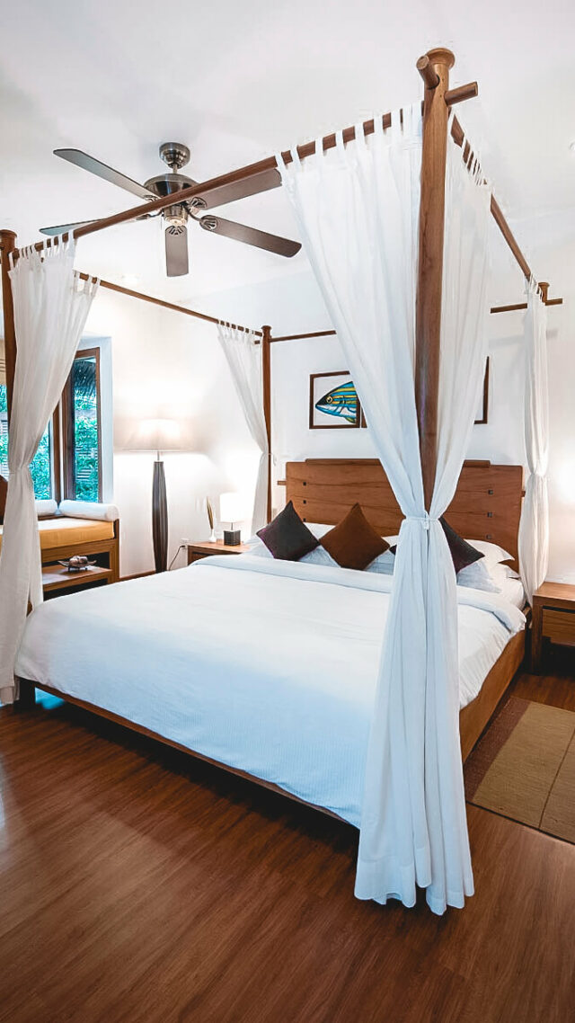 luxurious bedroom-kuramathi maldives