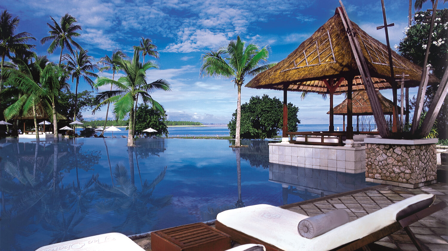 pool with a view-the oberoi beach resort lombok