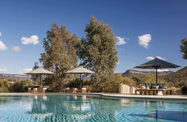 outdoor pool-emirates one&only wolgan valley australia