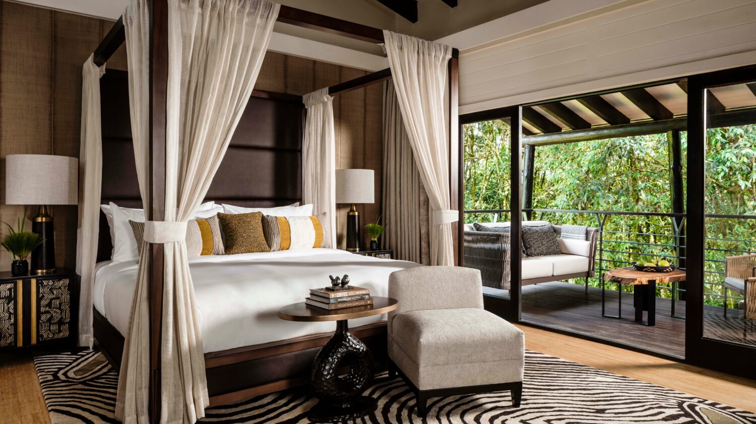 bedroom suite-one&only nyungwe house rwanda