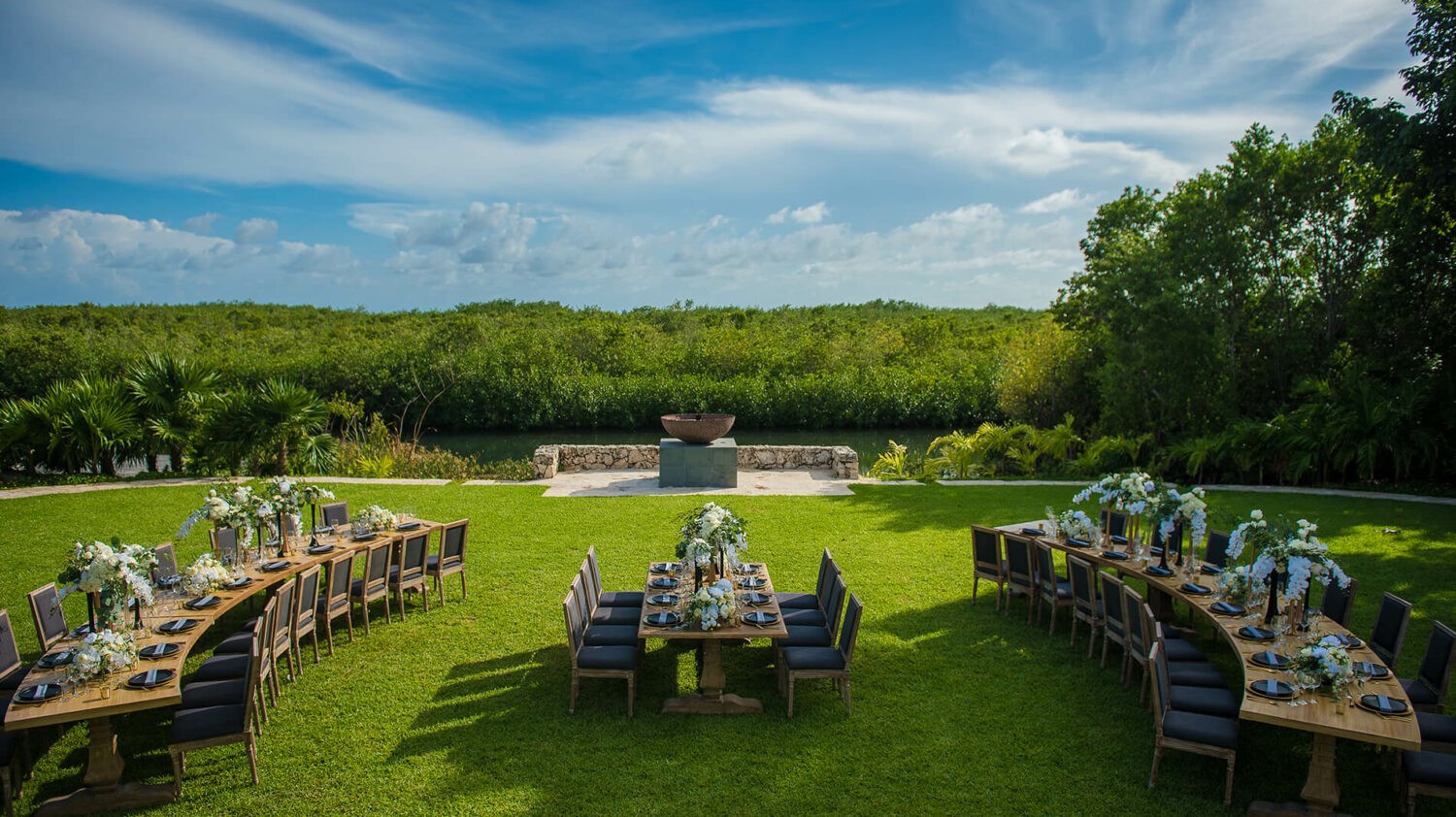 NIZUC resort & spa mexico-garden-wedding