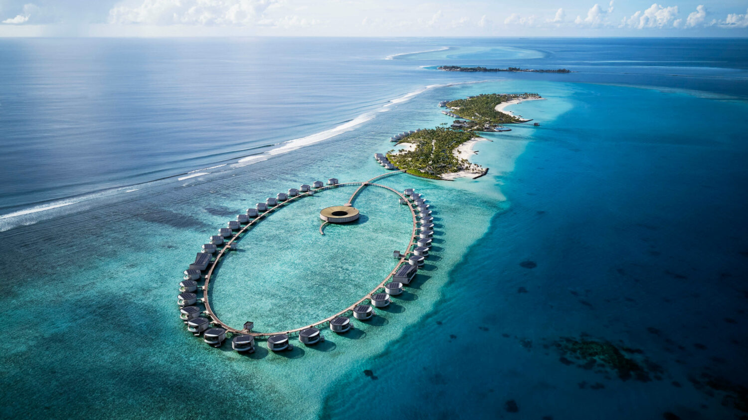 The Ritz-Carlton Maldives, Fari Islands - Aerial
